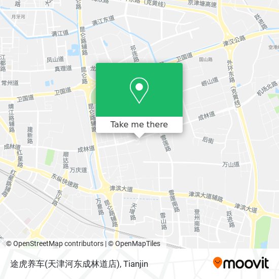 途虎养车(天津河东成林道店) map