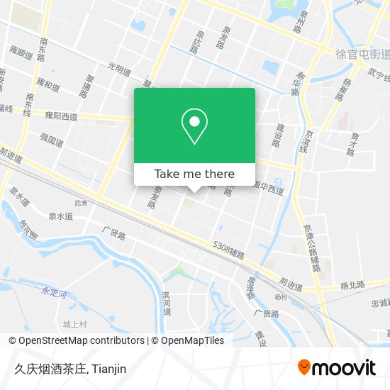 久庆烟酒茶庄 map