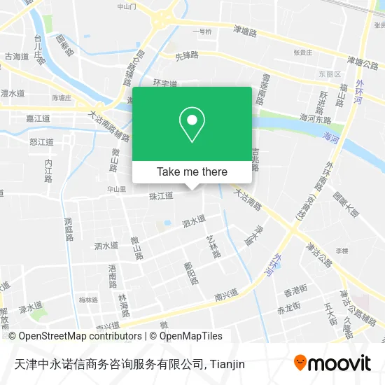 天津中永诺信商务咨询服务有限公司 map