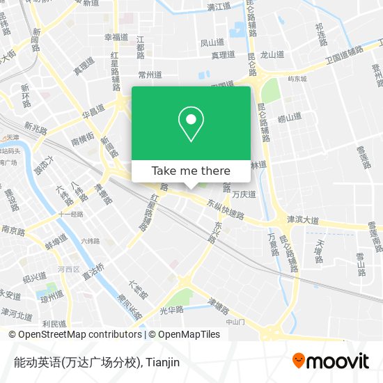 能动英语(万达广场分校) map