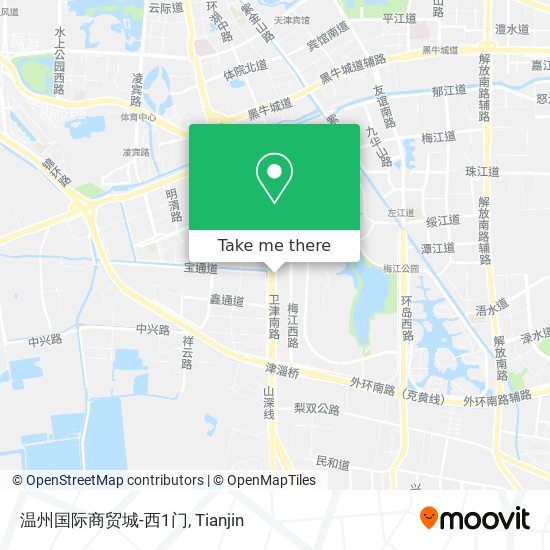 温州国际商贸城-西1门 map