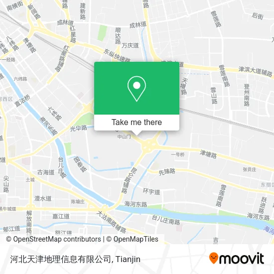 河北天津地理信息有限公司 map