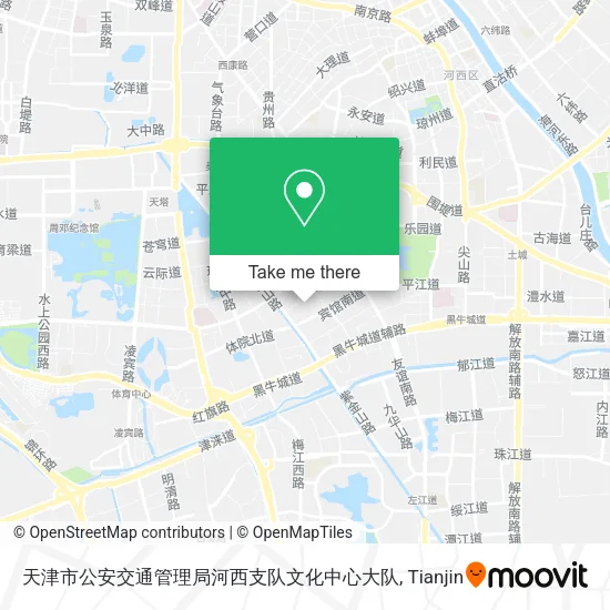天津市公安交通管理局河西支队文化中心大队 map