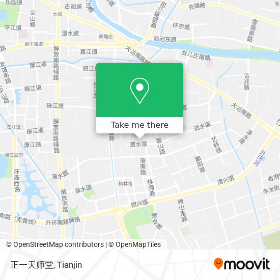 正一天师堂 map