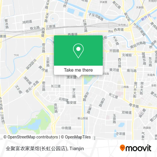 全聚富农家菜馆(长虹公园店) map