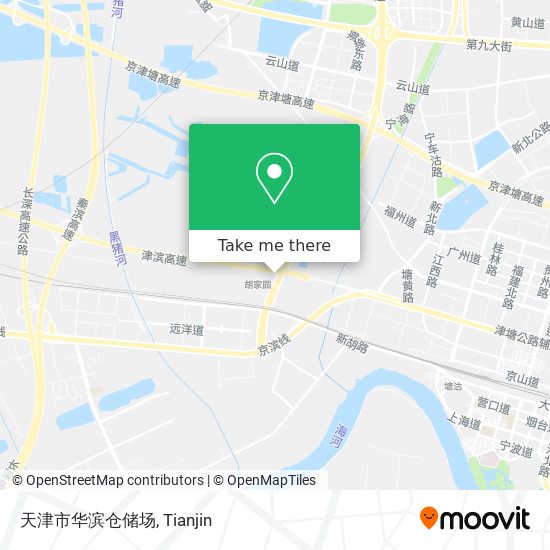 天津市华滨仓储场 map