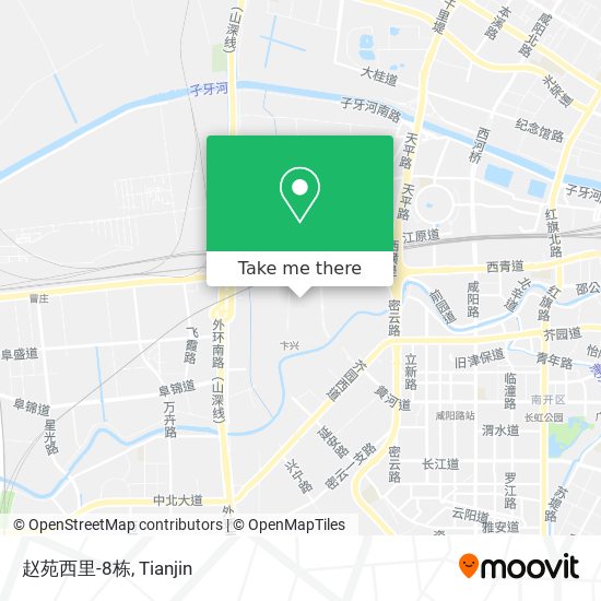 赵苑西里-8栋 map