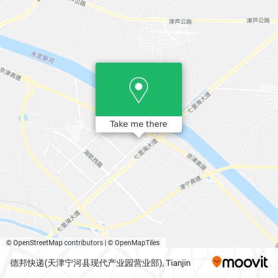 德邦快递(天津宁河县现代产业园营业部) map