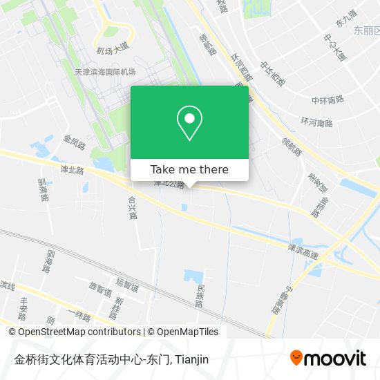 金桥街文化体育活动中心-东门 map