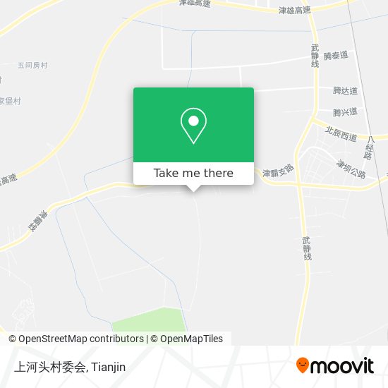 上河头村委会 map