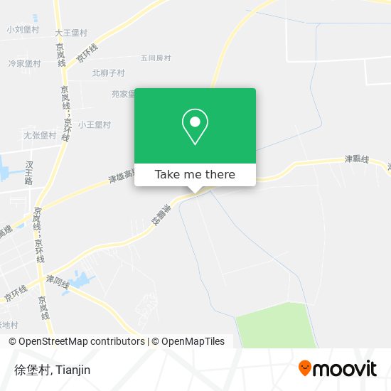 徐堡村 map