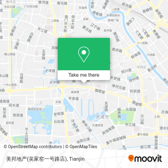 美邦地产(吴家窑一号路店) map