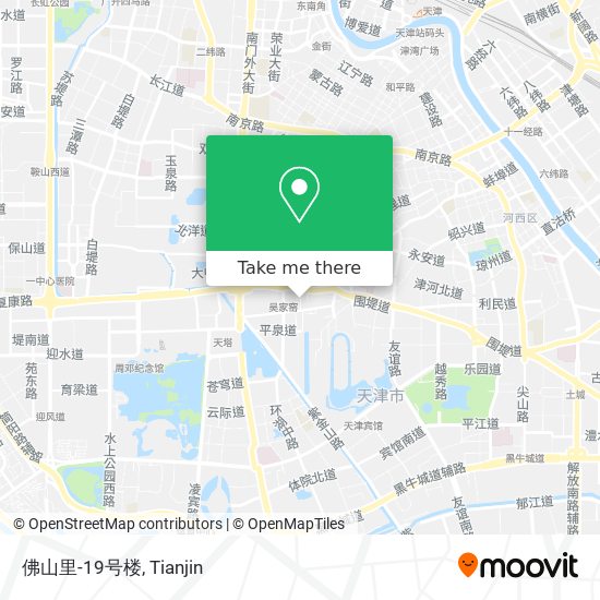 佛山里-19号楼 map
