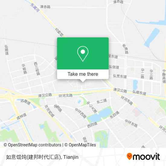 如意馄饨(建邦时代汇店) map
