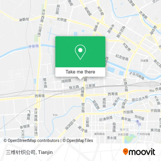 三维针织公司 map