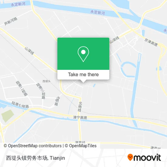 西堤头镇劳务市场 map