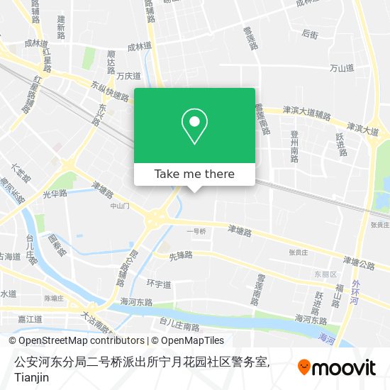 公安河东分局二号桥派出所宁月花园社区警务室 map