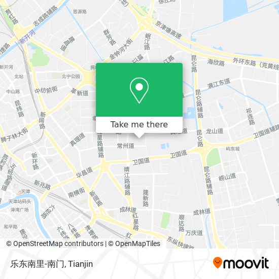 乐东南里-南门 map