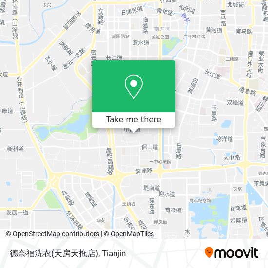 德奈福洗衣(天房天拖店) map
