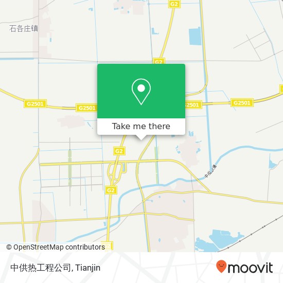 中供热工程公司 map