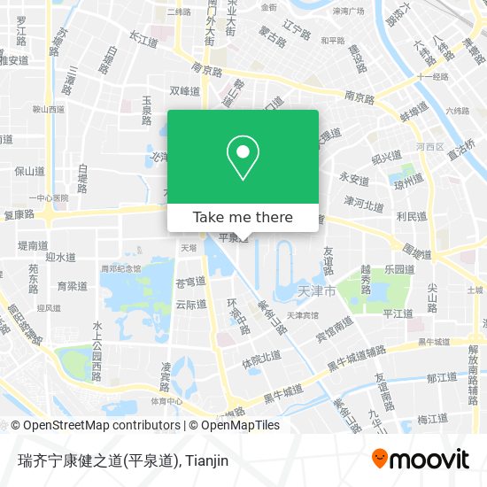 瑞齐宁康健之道(平泉道) map