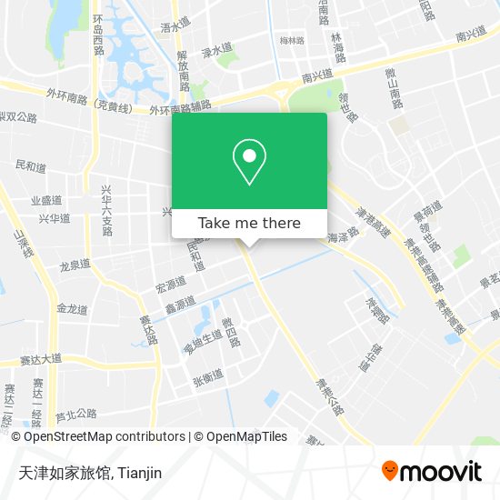 天津如家旅馆 map