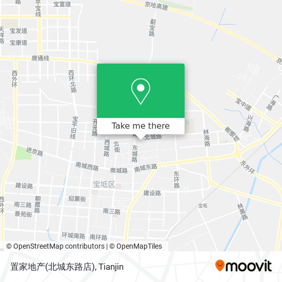 置家地产(北城东路店) map