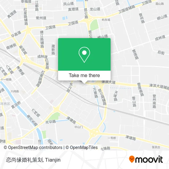 恋尚缘婚礼策划 map
