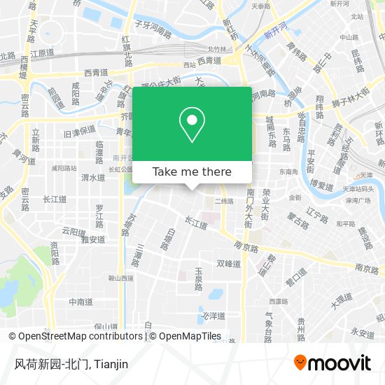 风荷新园-北门 map