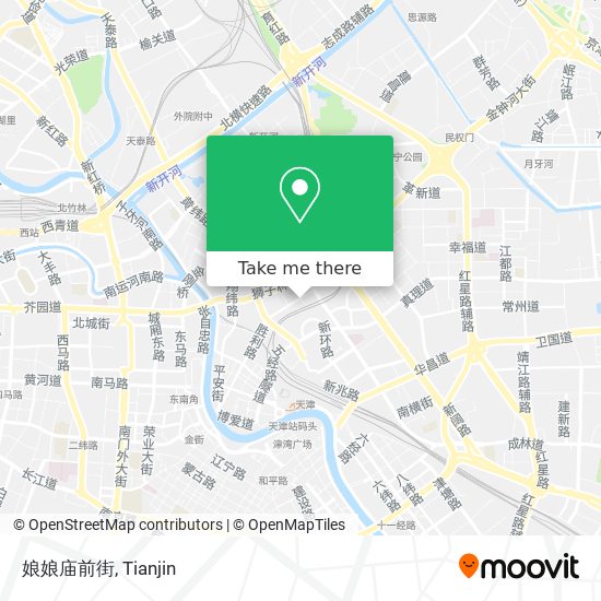 娘娘庙前街 map