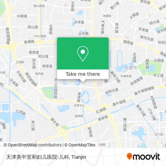 天津美中宜和妇儿医院-儿科 map