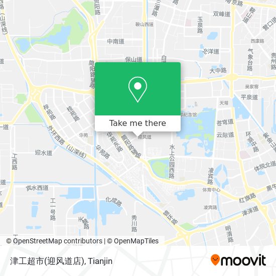 津工超市(迎风道店) map