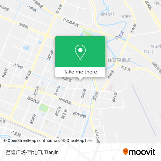 荔隆广场-西北门 map
