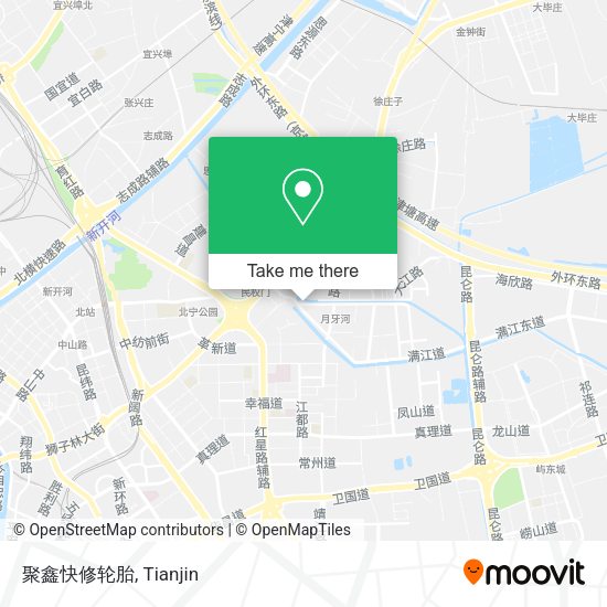 聚鑫快修轮胎 map