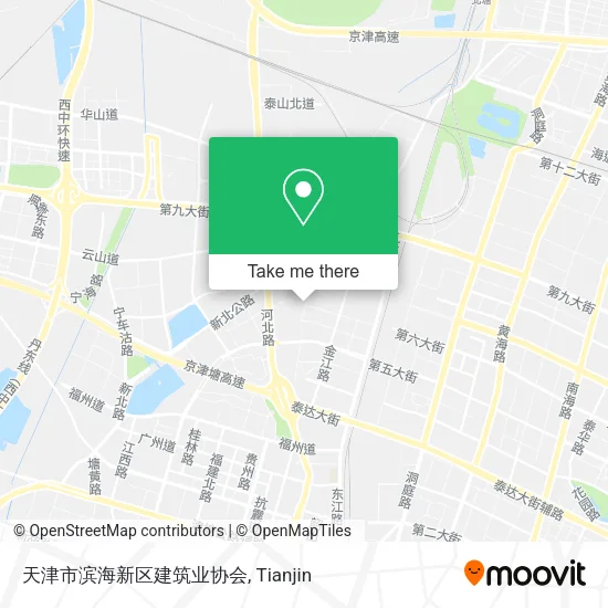 天津市滨海新区建筑业协会 map
