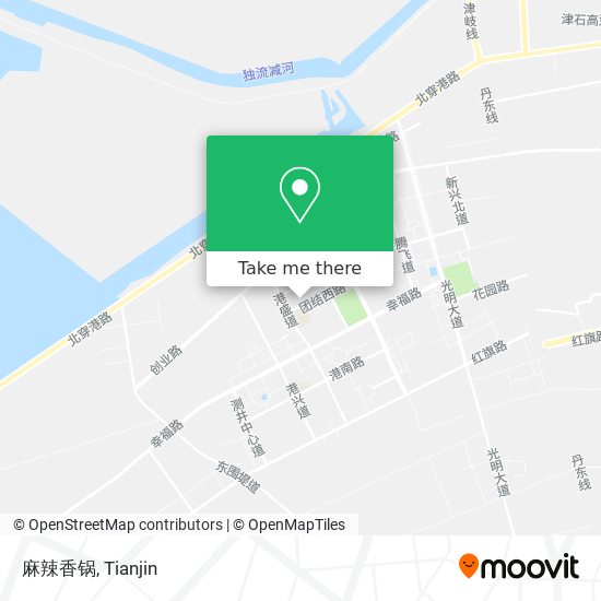 麻辣香锅 map