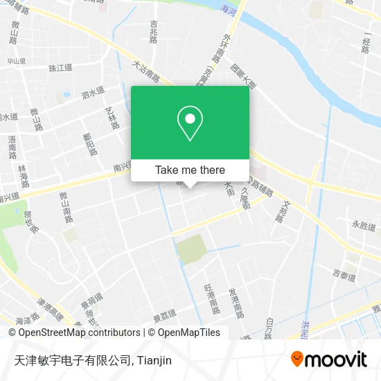 天津敏宇电子有限公司 map