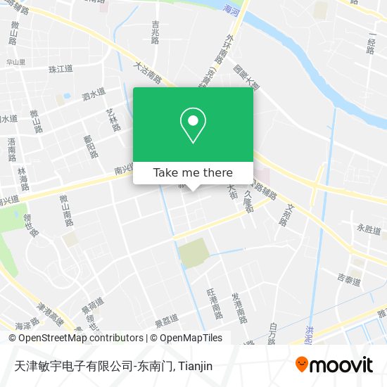 天津敏宇电子有限公司-东南门 map