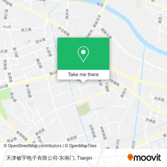 天津敏宇电子有限公司-东南门 map