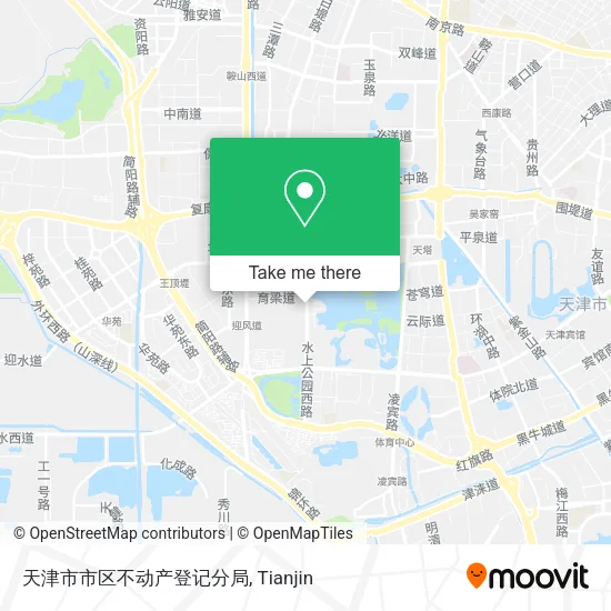 天津市市区不动产登记分局 map