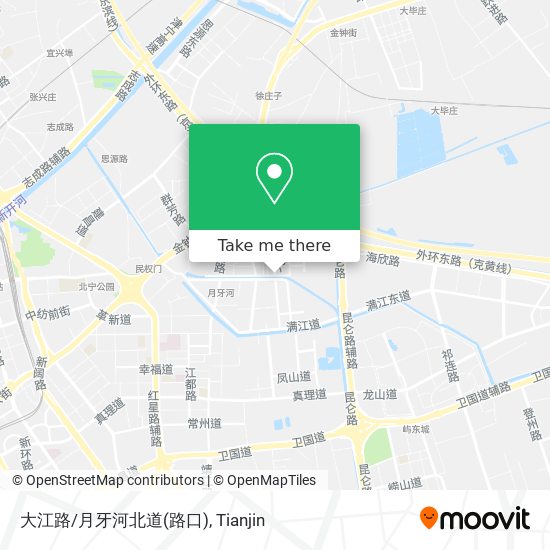 大江路/月牙河北道(路口) map