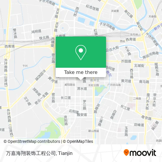 万嘉海翔装饰工程公司 map