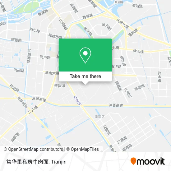 益华里私房牛肉面 map