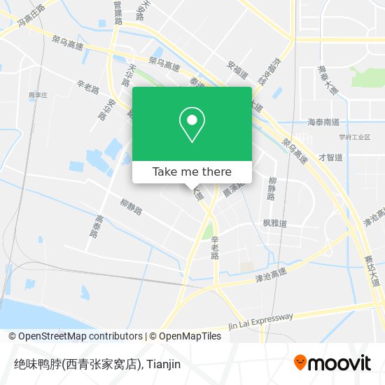 绝味鸭脖(西青张家窝店) map