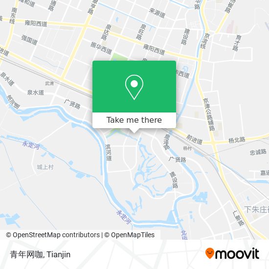 青年网咖 map