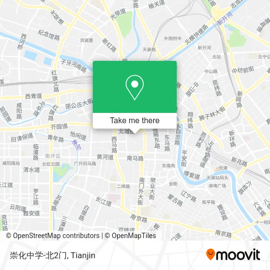 崇化中学-北2门 map