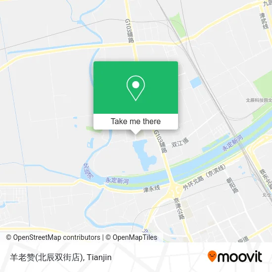 羊老赞(北辰双街店) map