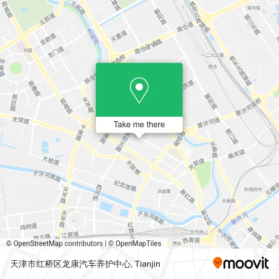 天津市红桥区龙康汽车养护中心 map