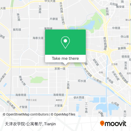 天津农学院-公寓餐厅 map