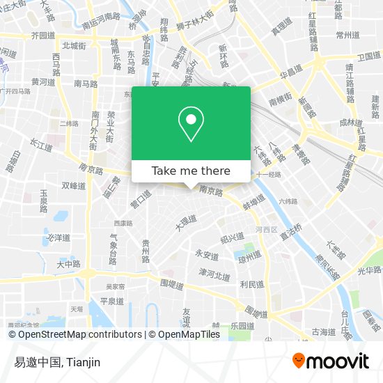 易邀中国 map